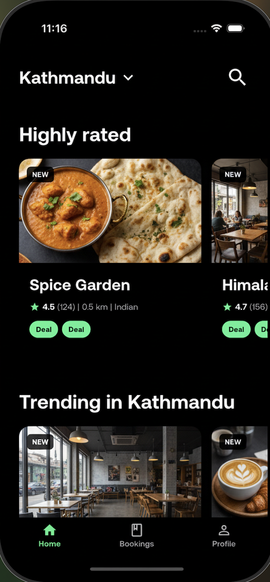 Step 1: Choose a restaurant