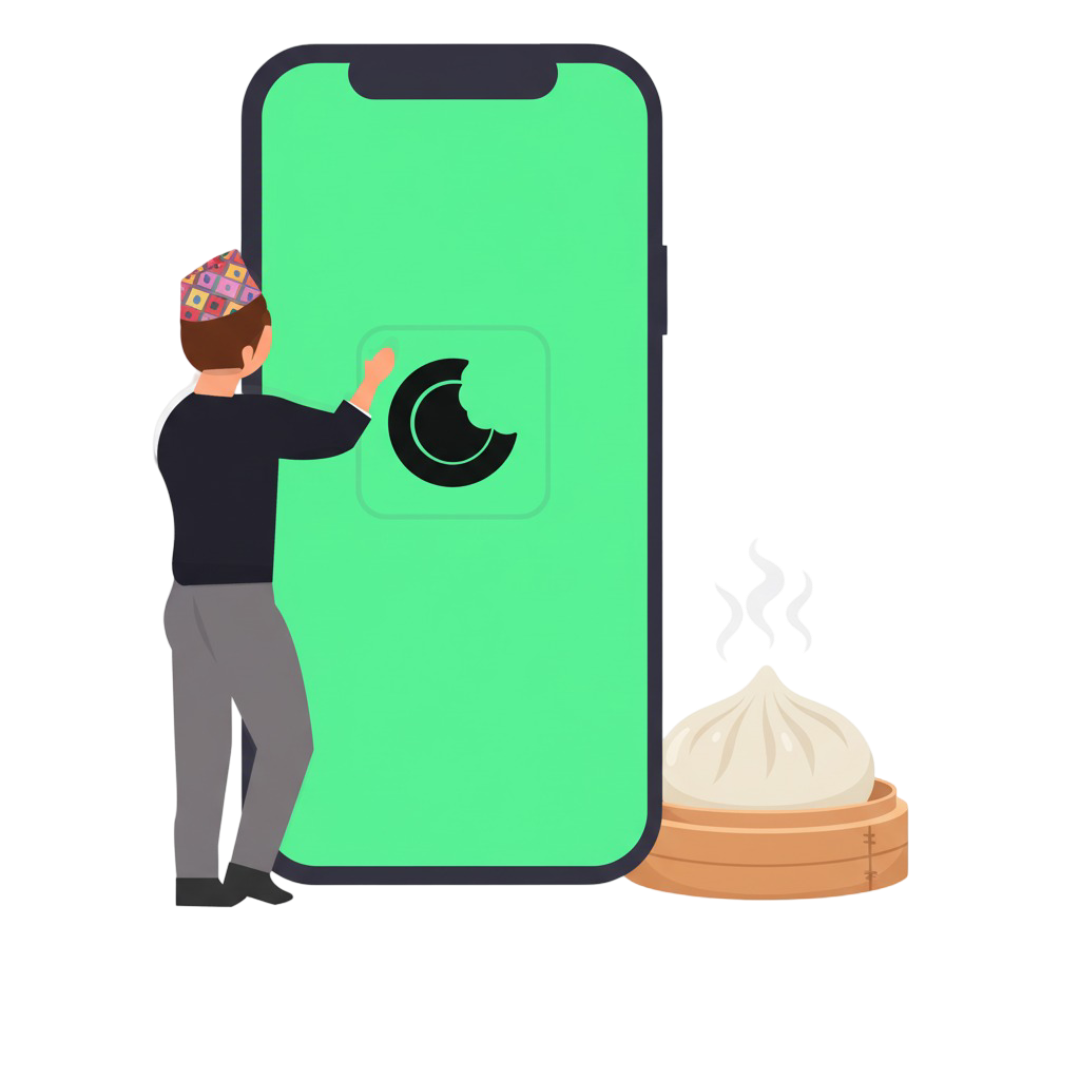 BiteOut App Illustration