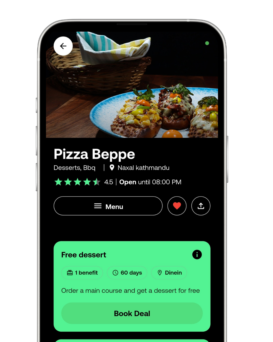 BiteOut App Screenshot