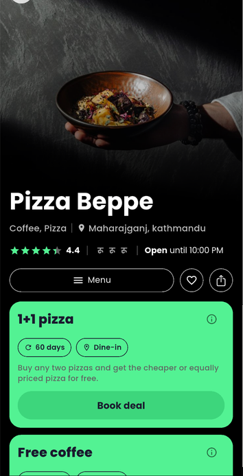 BiteOut App Screenshot
